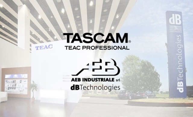 AEB-dBTechnologies distribuisce TASCAM