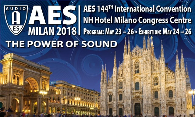 AES si prepara a “The Power Of Sound” e presenta il Comitato Organizzativo
