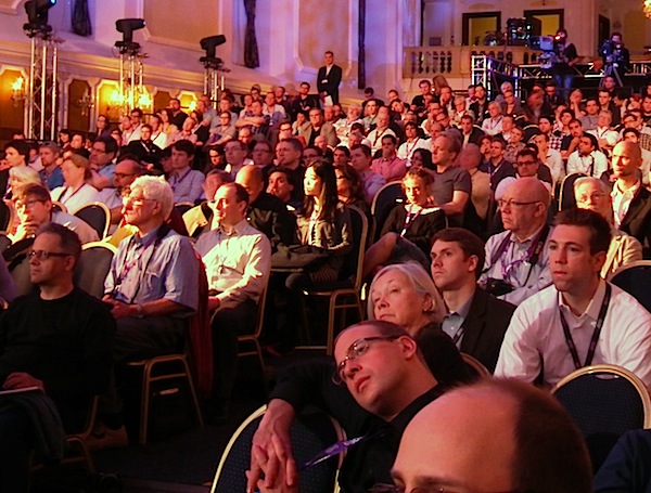 Audience for papers delivered at Showlight 2013