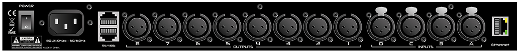 soundsation DCX 480NET back