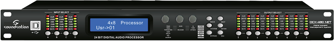 soundsation DCX 480NET front