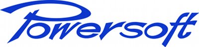 Powersoft logo blue XXL