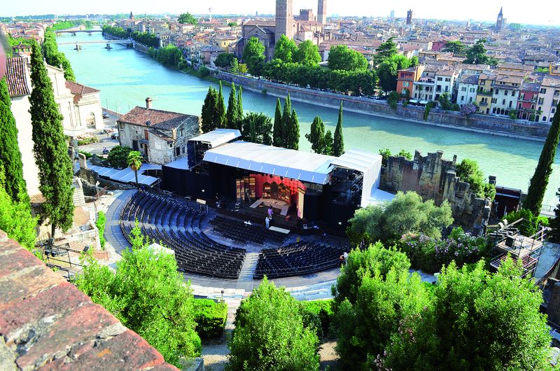 Verona Italia Teatro Romano A risultato