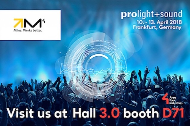 MILOS a Prolight+Sound 2018 MILOS a Prolight+Sound 2018