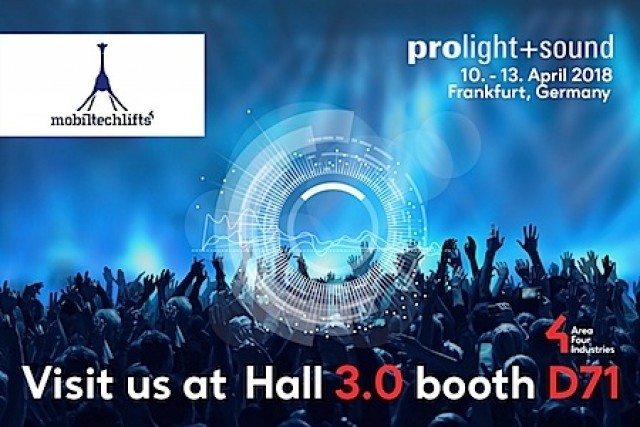 Mobiltechlifts a Prolight+Sound 2018