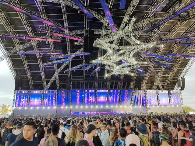 Powersoft M-Force e il SuperSub di Rat Sound a Coachella 2018