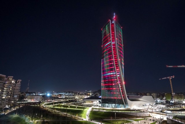 L’inaugurazione della  Torre Generali