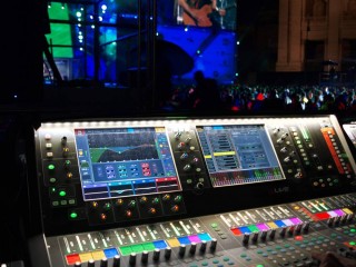 Allen & Heath dLive per il concerto di Primo Maggio 2019 a Roma