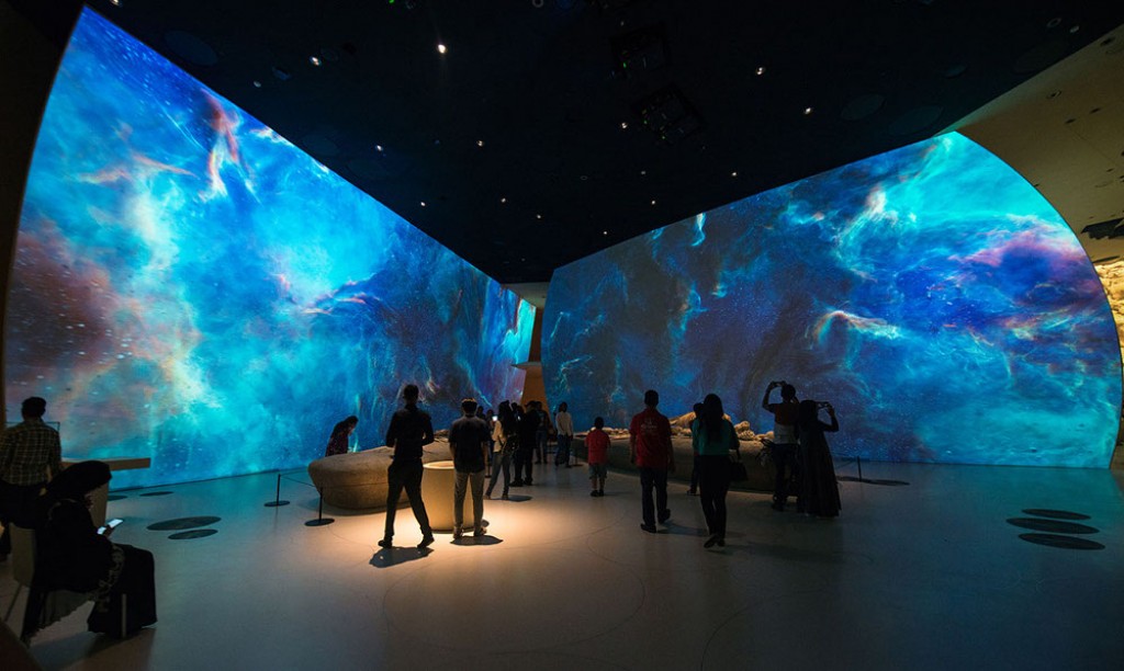 A Doha la più grande installazione di proiezione video al mondo A Doha la più grande installazione di proiezione video al mondo