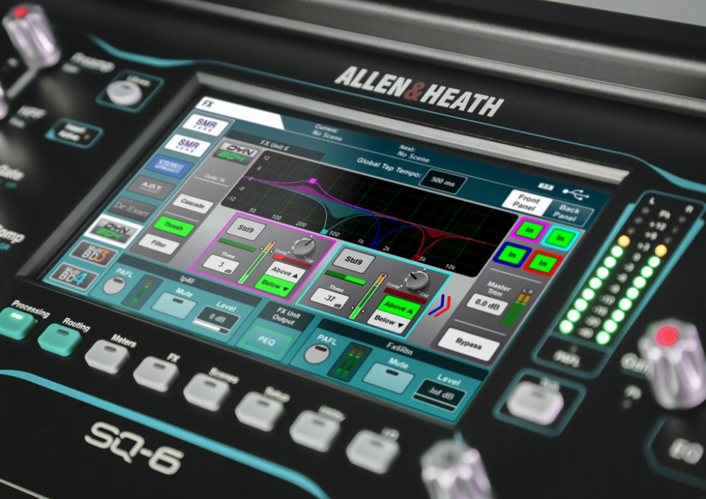 Allen & Heath aggiorna con nuove feature la serie SQ