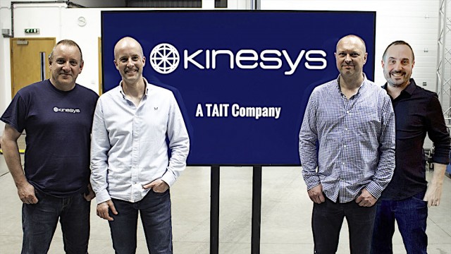Kinesys si unisce al gruppo TAIT Kinesys si unisce al gruppo TAIT