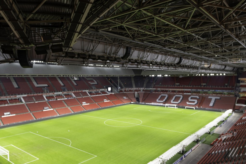 I diffusori Bose al Philips Stadion di Eindhoven I diffusori Bose al Philips Stadion di Eindhoven
