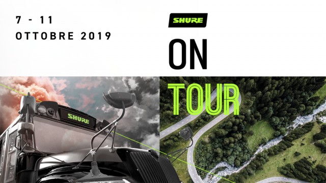 Shure gira l'Italia con il Bus Tour