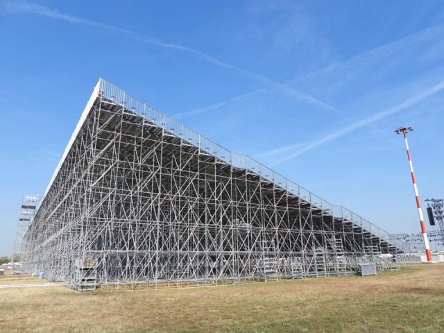 Una tribuna davvero speciale per Air Show 2019 e Rockin' 1000