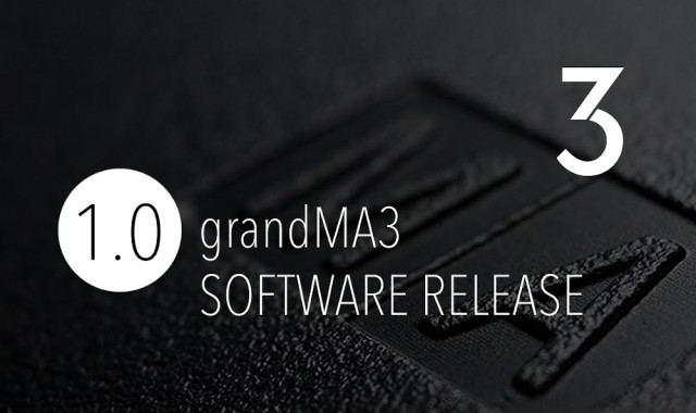 Rilasciato il software per la grandMA3