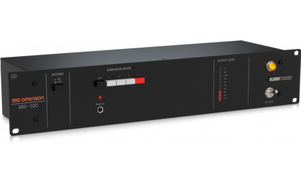 Klark Teknik presenta il nuovo processore analogico 3rd Dimension BBD-320 Klark Teknik presenta il nuovo processore analogico 3rd Dimension BBD-320