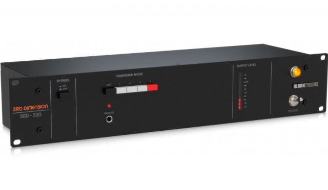 Klark Teknik presenta il nuovo processore analogico 3rd Dimension BBD-320 Klark Teknik presenta il nuovo processore analogico 3rd Dimension BBD-320
