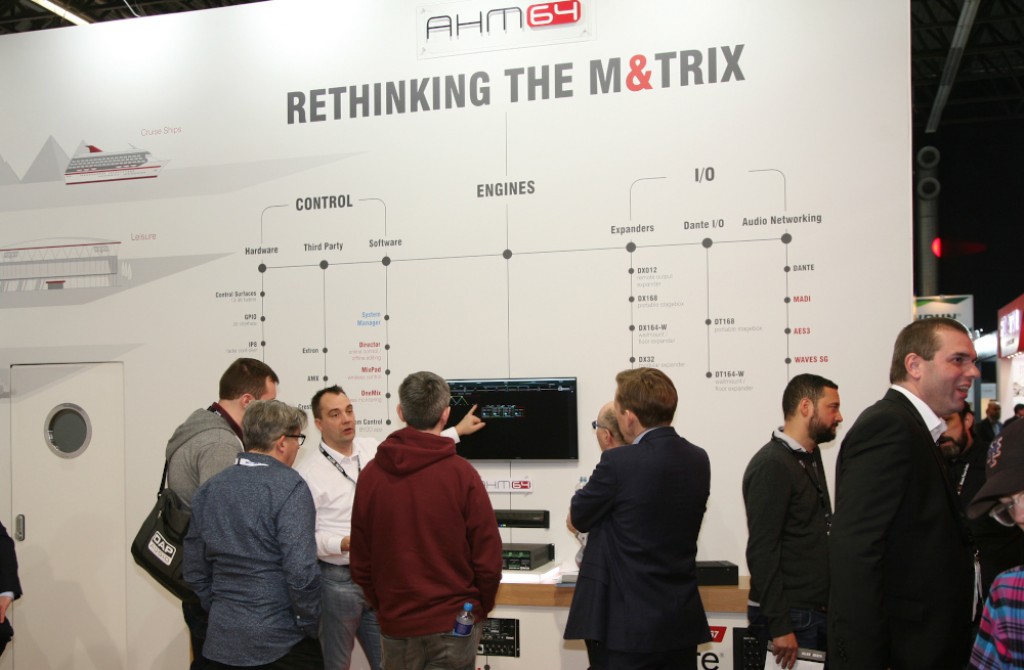 Allen&Heath presenta la matrice audio AHM-64 per le installazioni a ISE 2020 Allen&Heath presenta la matrice audio AHM-64 per le installazioni a ISE 2020