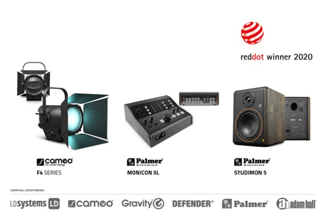 Red Dot Award 2020 a Cameo F4 e Palmer MONICON XL