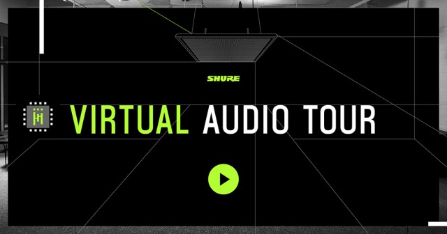 Shure Virtual Tour il 30 aprile