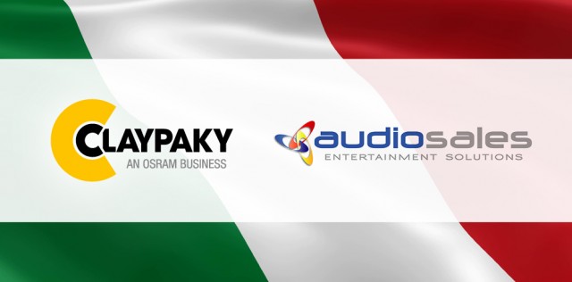 Audiosales distribuisce Claypaky Audiosales distribuisce Claypaky
