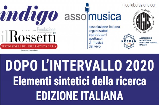 La ricerca “Dopo l’intervallo” sul pubblico degli eventi dal vivo La ricerca “Dopo l’intervallo” sul pubblico degli eventi dal vivo