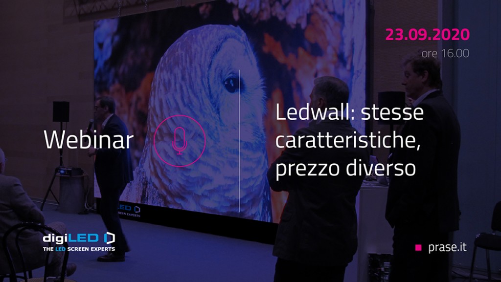 LEDWall: Stesse caratteristiche, prezzo diverso