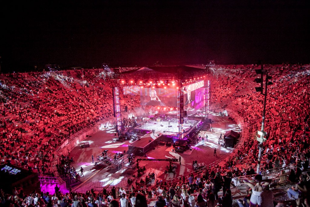 Arena di Verona: Segni di ripartenza per la musica Arena di Verona: Segni di ripartenza per la musica