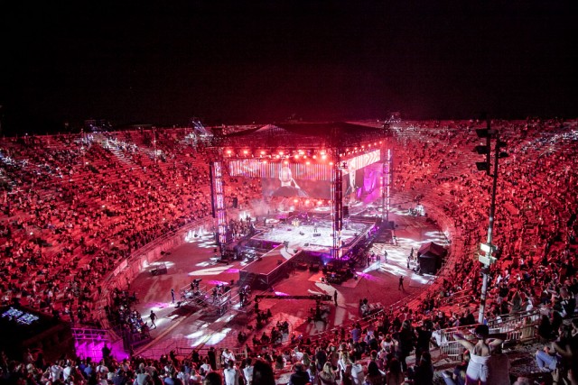Arena di Verona: Segni di ripartenza per la musica Arena di Verona: Segni di ripartenza per la musica