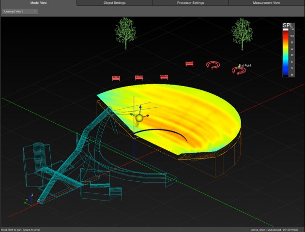 Meyer Sound MAPP 3D - Software di progettazione e previsione