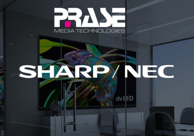 Prase Media Technologies distribuisce la gamma Sharp NEC Large Flat Display Prase Media Technologies distribuisce la gamma Sharp NEC Large Flat Display