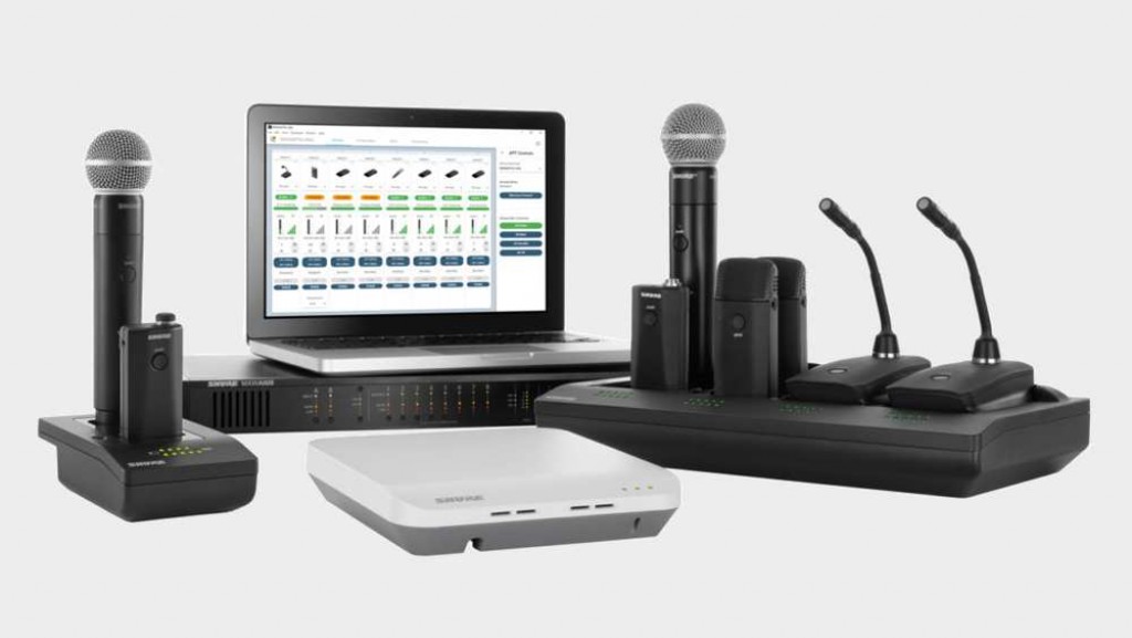 Nuovo software per Shure MXW Nuovo software per Shure MXW
