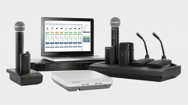Nuovo software per Shure MXW Nuovo software per Shure MXW