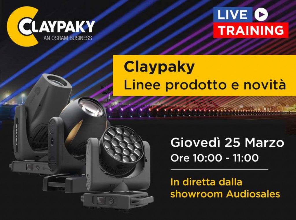 Novità Claypaky Novità Claypaky