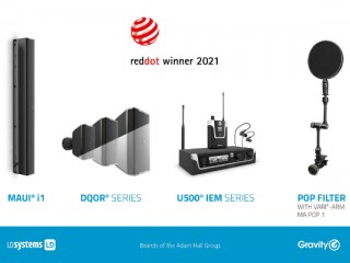 Red Dot Award 2021 per LD Systems e Gravity