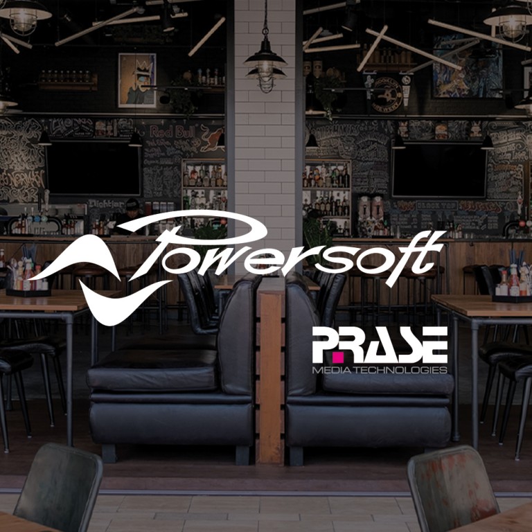 Prase Media Technologies distribuisce Powersoft