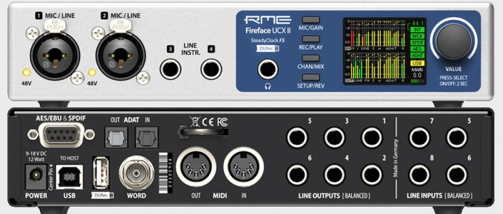 RME presenta Fireface UCX II RME presenta Fireface UCX II