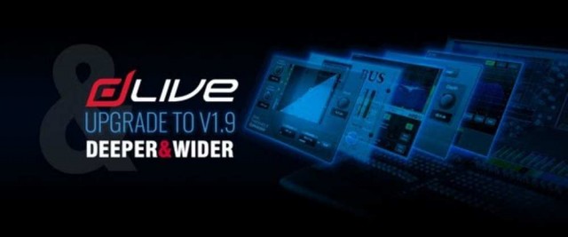 Aggiornamento ver.1.9 per Allen&Heath dLive Aggiornamento ver.1.9 per Allen&Heath dLive