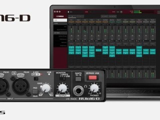 Yamaha RUio16-D porta plug-in VST3 a sistemi Dante