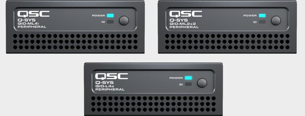 Nuove Espansioni I/O di Rete Q-SYS