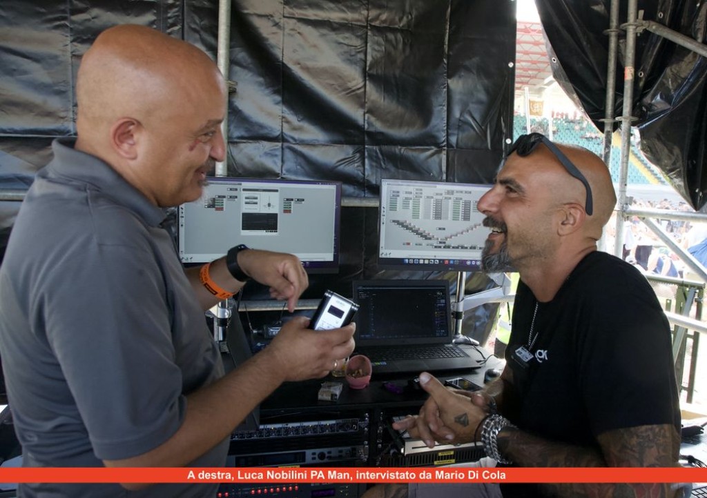 Vasco Live '22 – L'Impianto Audio FoH Vasco Live '22 – L'Impianto Audio FoH