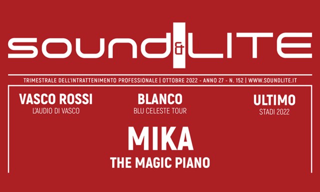 È in arrivo il nuovo numero di Sound & Lite È in arrivo il nuovo numero di Sound & Lite