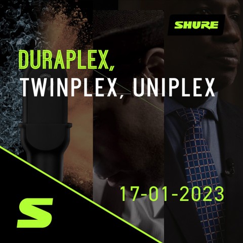 Nuovo webinar “Shure Plex Family”