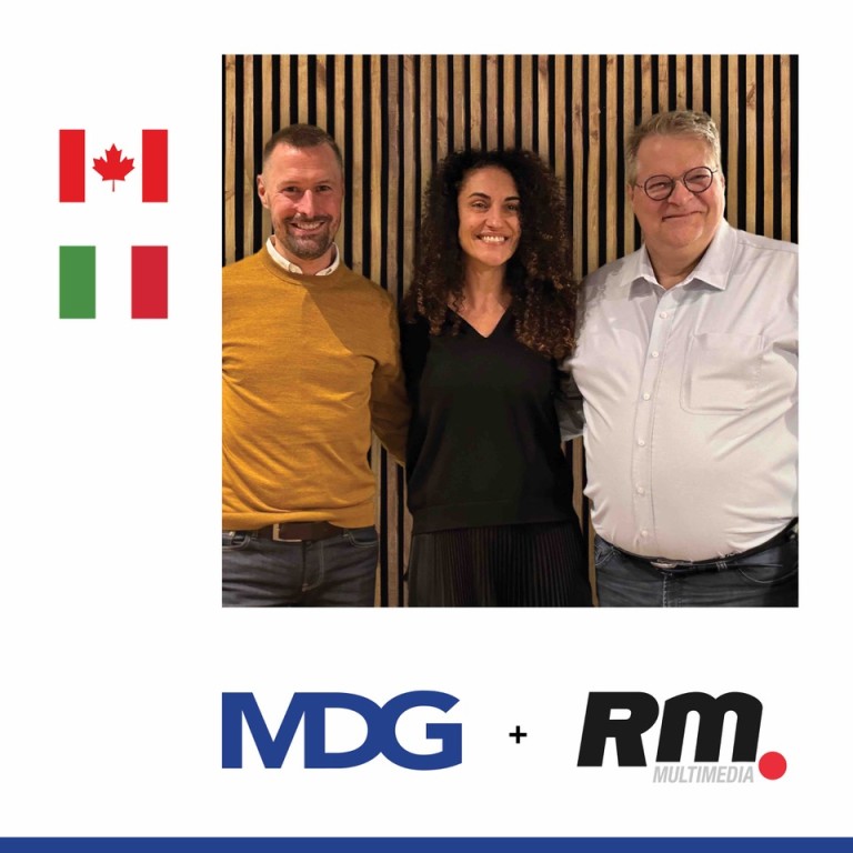 RM Multimedia distribuisce MDG in esclusiva per l’Italia