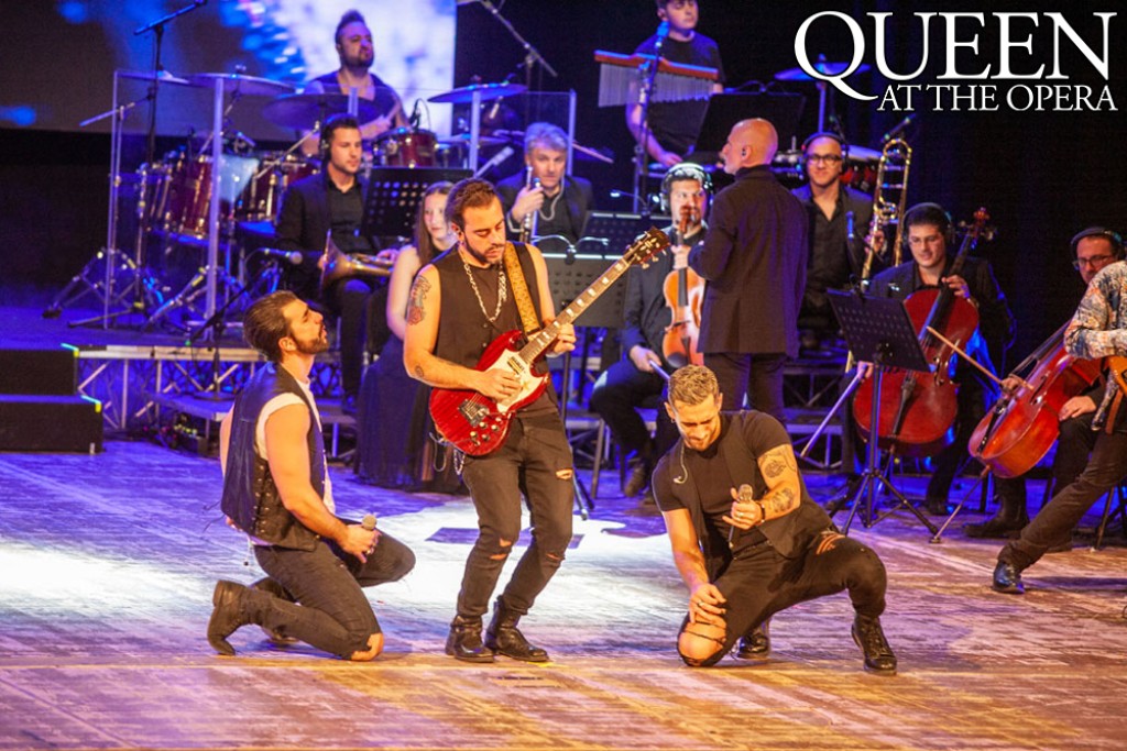 Queen at the opera. Lo show rock-sinfonico basato sulle musiche dei Queen.