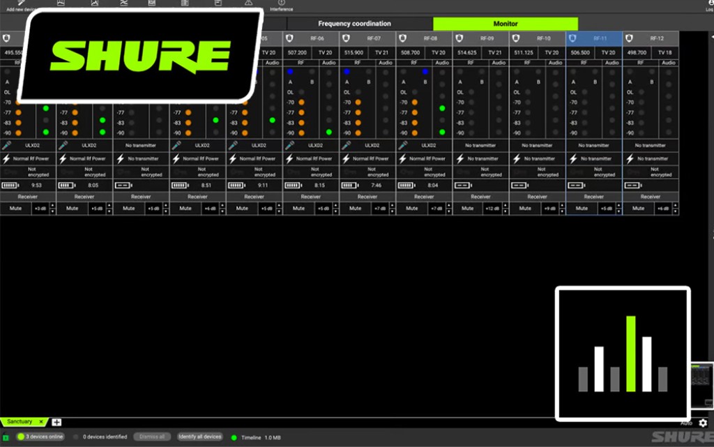 Shure Wireless Workbench 7 ora disponibile Shure Wireless Workbench 7 ora disponibile