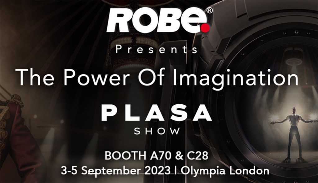 Robe Lighting al Plasa 2023 Robe Lighting al Plasa 2023