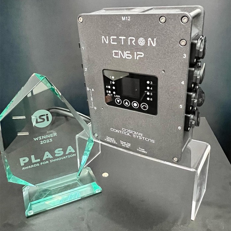 Netron IP65 vince il premio PLASA per l'innovazione