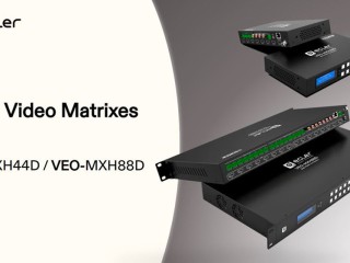 Ecler VEO-MXH44D e  VEO-MXH88D