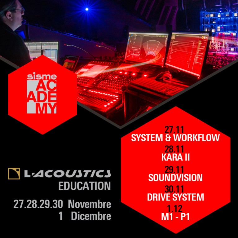 Corsi Certificati L-Acoustics Corsi Certificati L-Acoustics